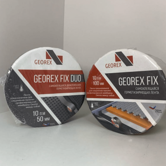 Лента самоклеящаяся GEOREX FIX как выглядит